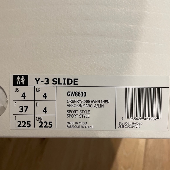 Y-3 NWT ORBIT SUEDE SLIDES - Picture 8 of 8